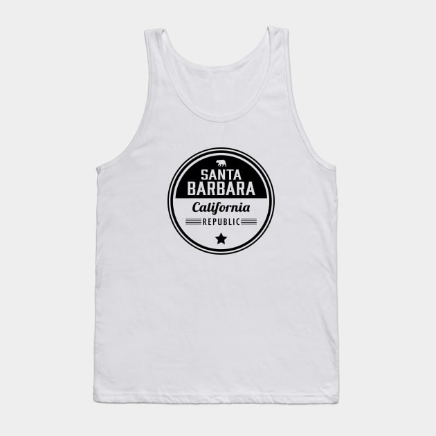 Santa Barbara Tank Top by Sourcesinc.